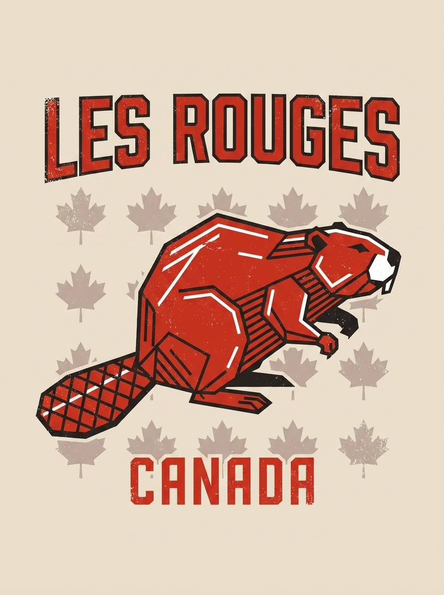 Canada — Create a vibrant, dynamic fan tee shirt 